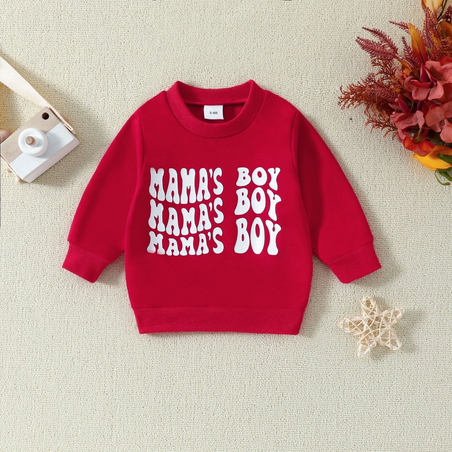 Infant Letter Print Hoodie & Pants 2-Piece Outfit