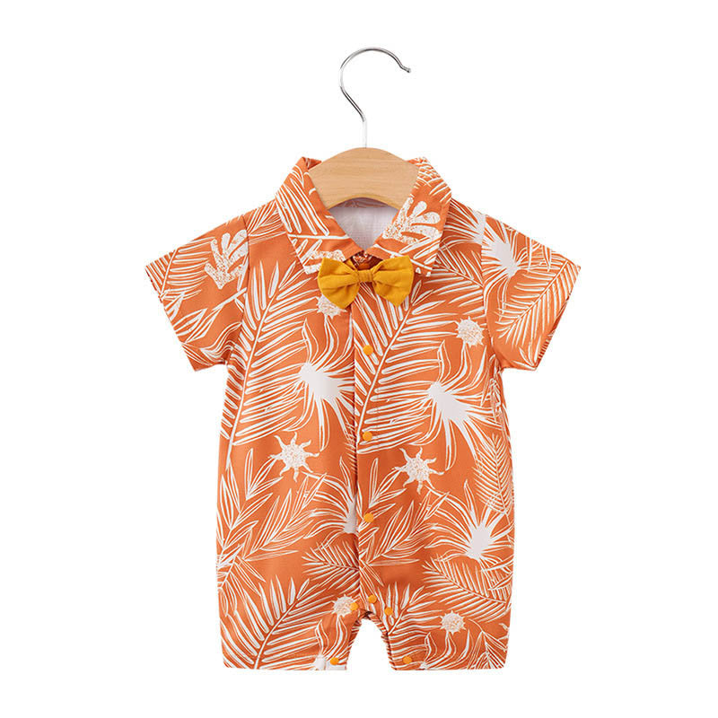 Adorable Cotton Baby Hawaiian Jumpsuit