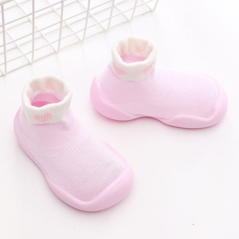 Cotton Rainbow Baby Anti-Slip Socks