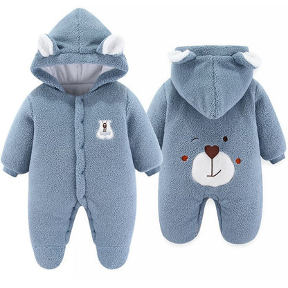 Thickened Newborn Warm Suit Winter Onesie