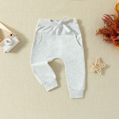 Infant Letter Print Hoodie & Pants 2-Piece Outfit