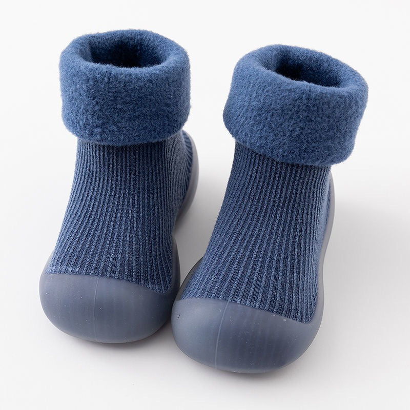 Baby Winter Warm Fluffy Long Sock Shoes