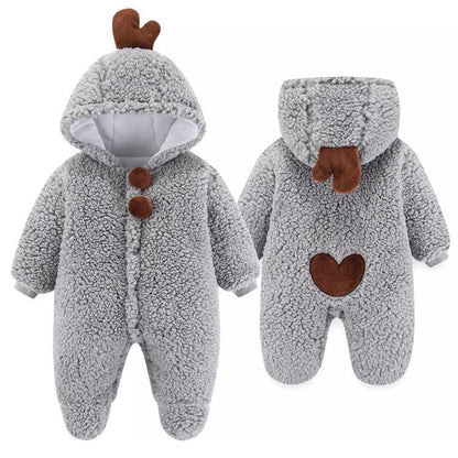 Thickened Newborn Warm Suit Winter Onesie