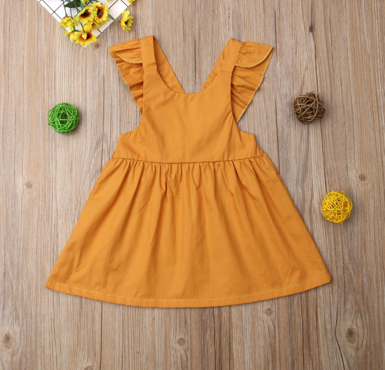 Ruffle Princess Party Dress Summer Outfit for Girls