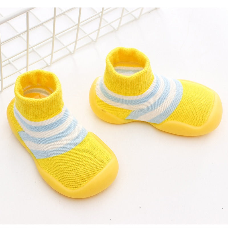 Cotton Rainbow Baby Anti-Slip Socks