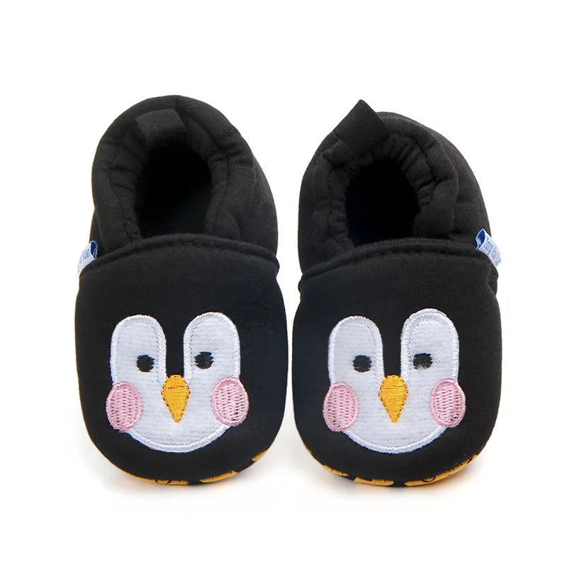 Winter Cartoon Fox Cotton Baby Shoes