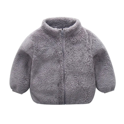 Cozy Zip Fleece Coat for Boys &amp; Girls