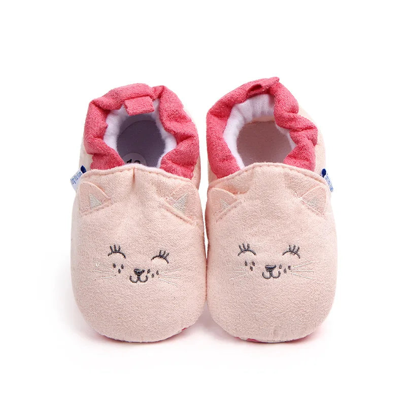 Winter Cartoon Fox Cotton Baby Shoes