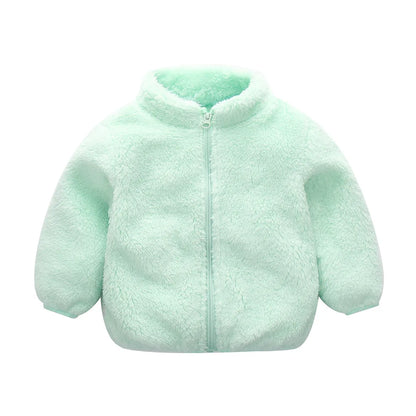 Cozy Zip Fleece Coat for Boys &amp; Girls