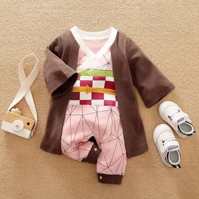 Anime Newborn Baby Jumpsuit