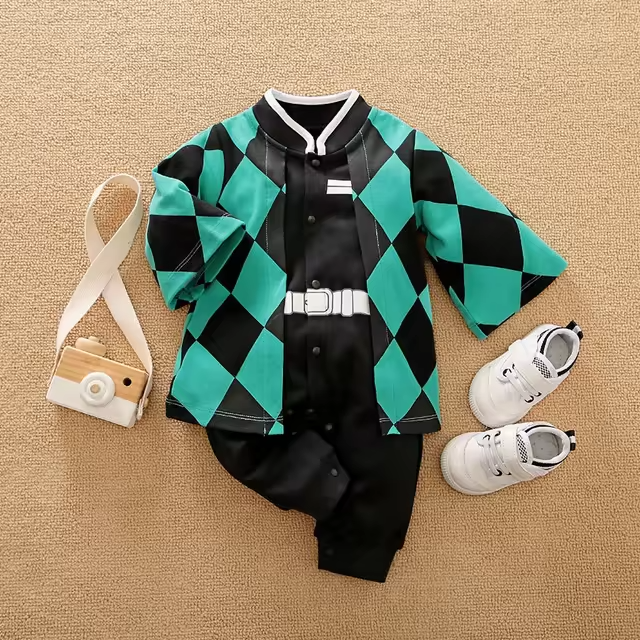 Anime Newborn Baby Jumpsuit