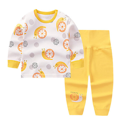 New Baby Boy Cotton Long Sleeved Tshirt + Pants