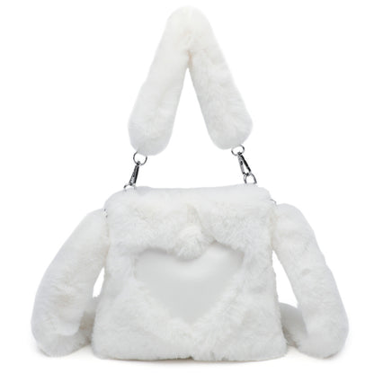 Fluffy Shoulder Bag Fashionable Autumn/Winter Plush Tote