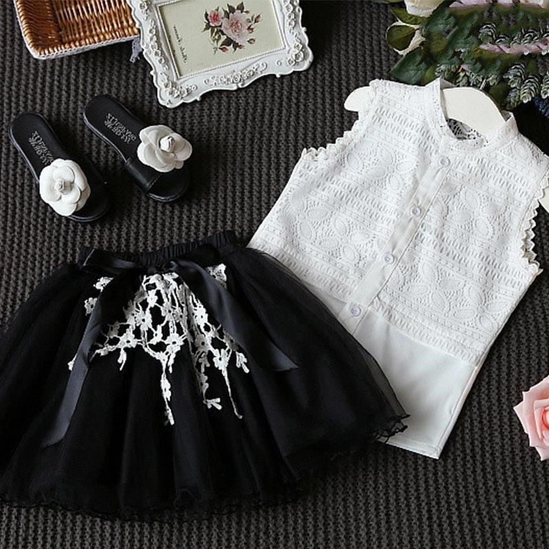Kids Baby Girls Clothing Sets T-Shirts skirt Clothes